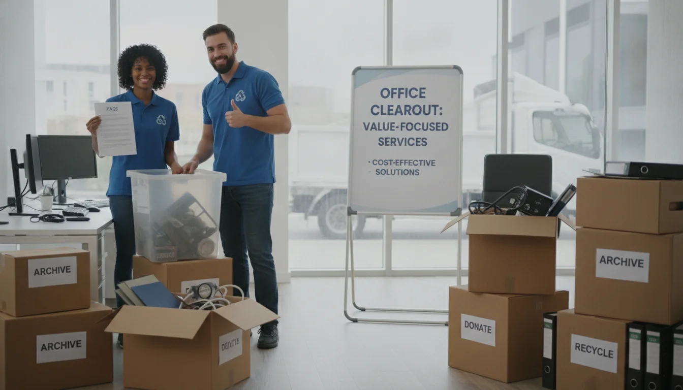 Office Cleanout FAQs: Cost, Scheduling, Electronics & What’s Next in Hillsboro